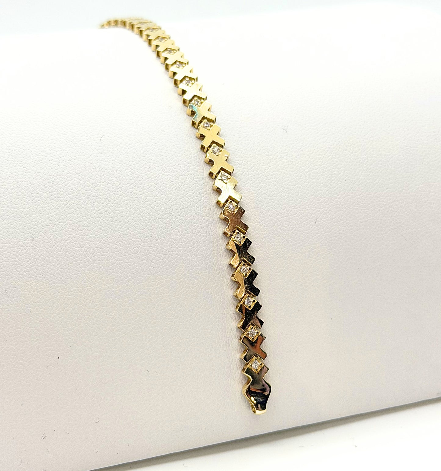 10k X Bracelet
