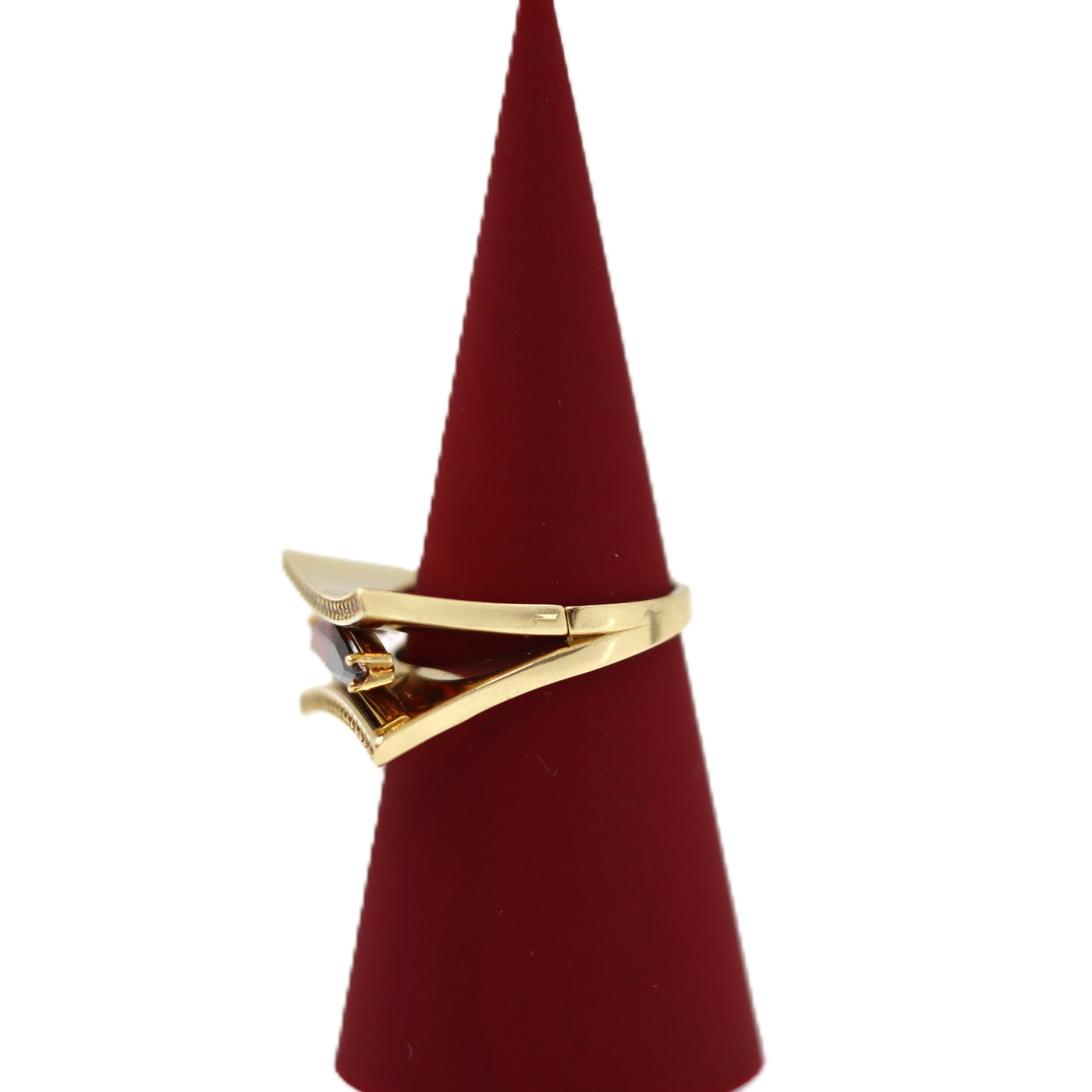14k Almond Ring