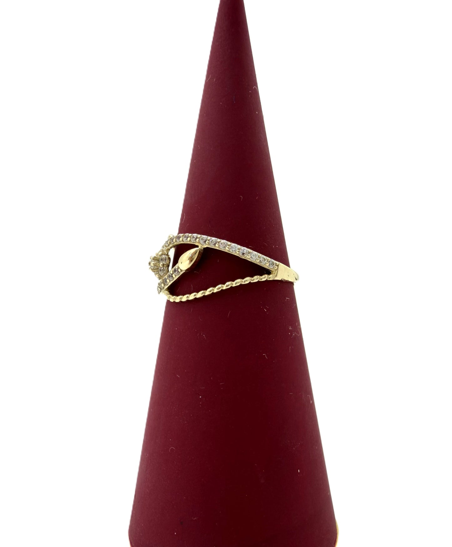 10k Flower Ring
