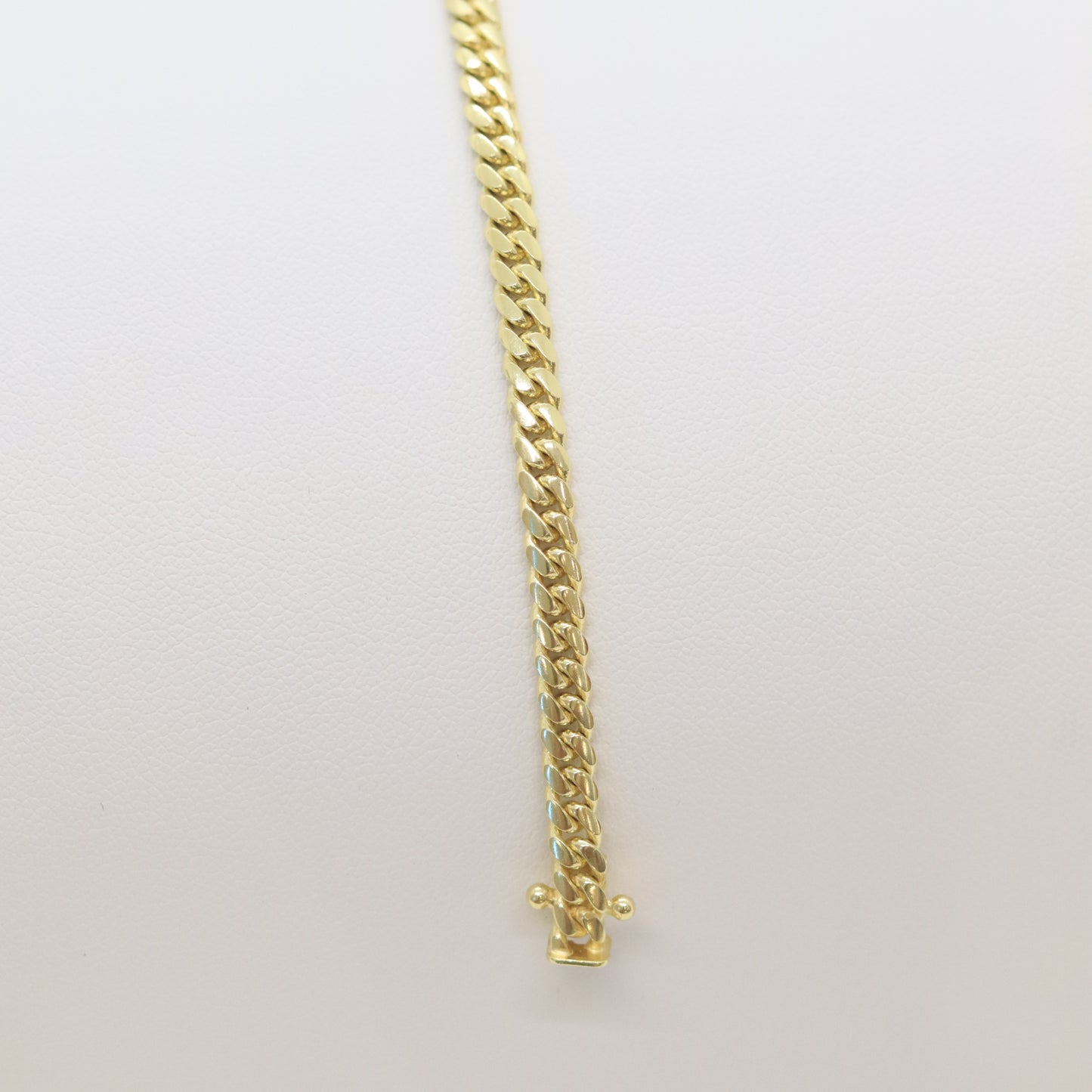 10K Solid Cuban Bracelet