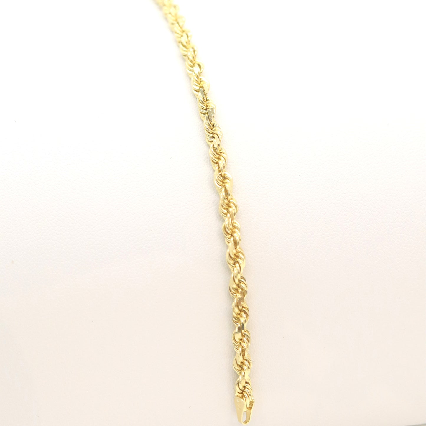 14k Solid rope bracelet