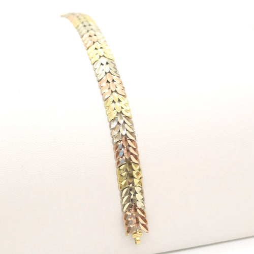 10k - Tone Bracelet