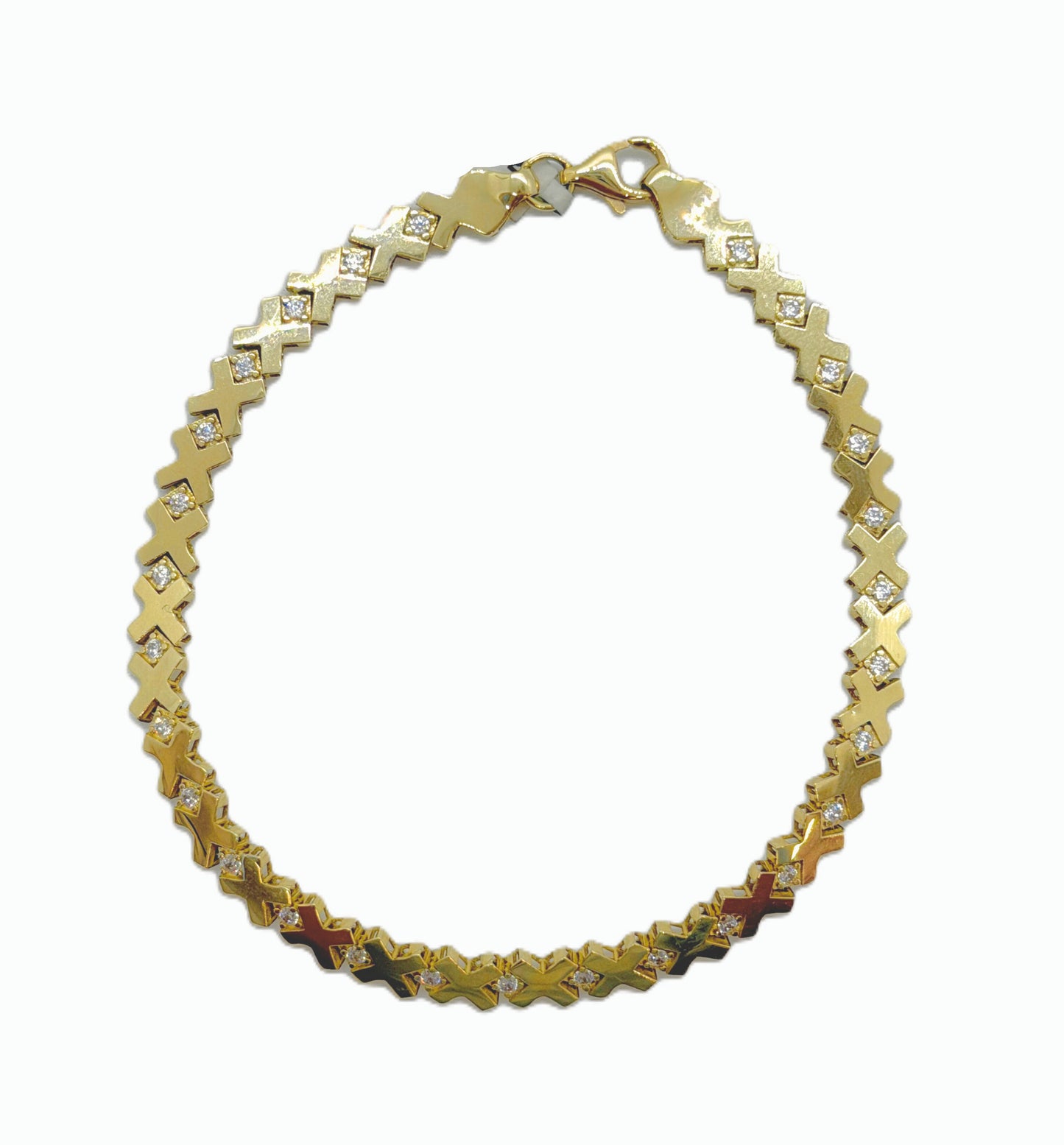 10k X Bracelet