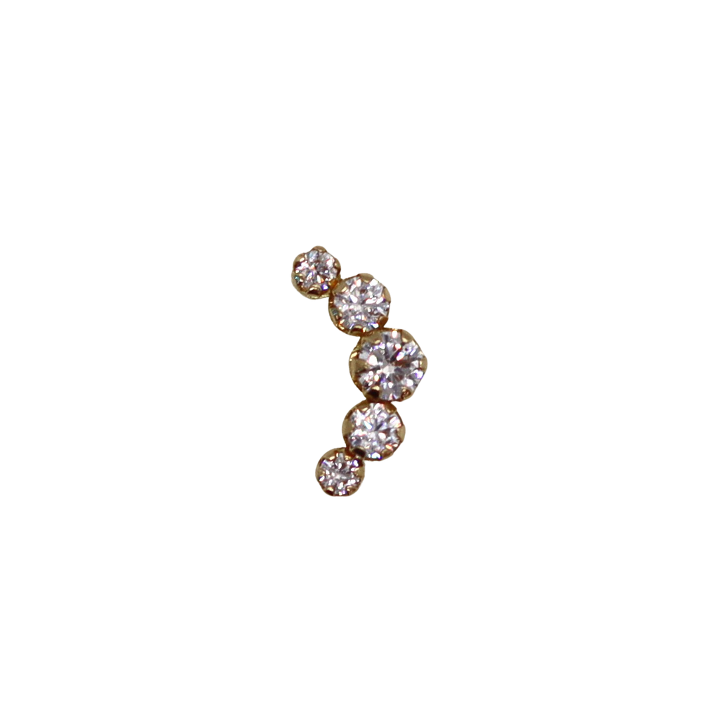 14k Curved Piercing