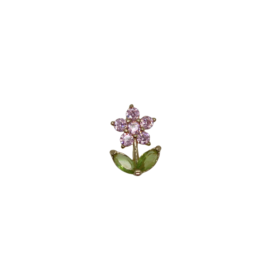 14k Flower piercing