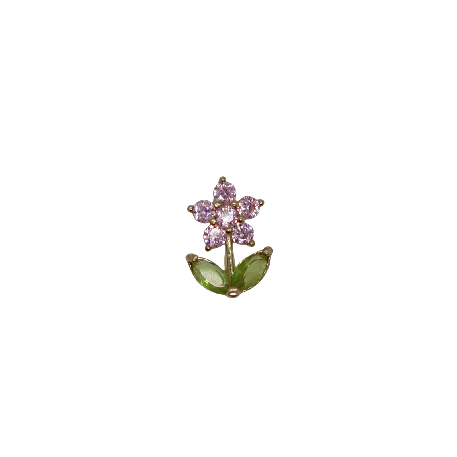 14k Flower piercing