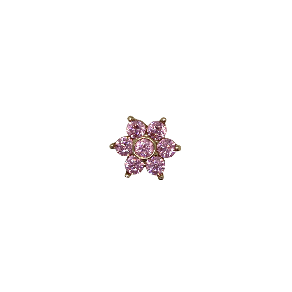 14k Flower Piercing