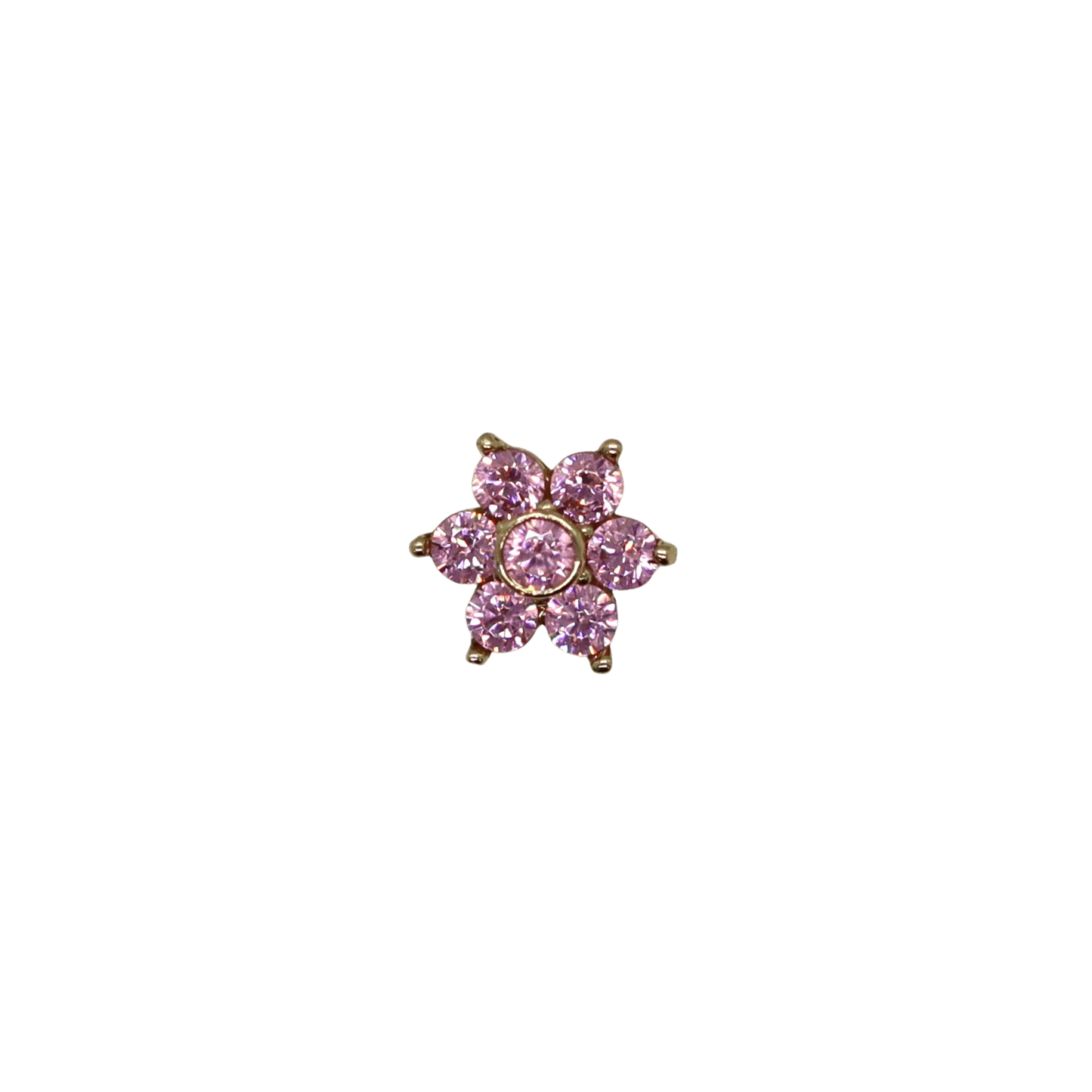 14k Flower Piercing