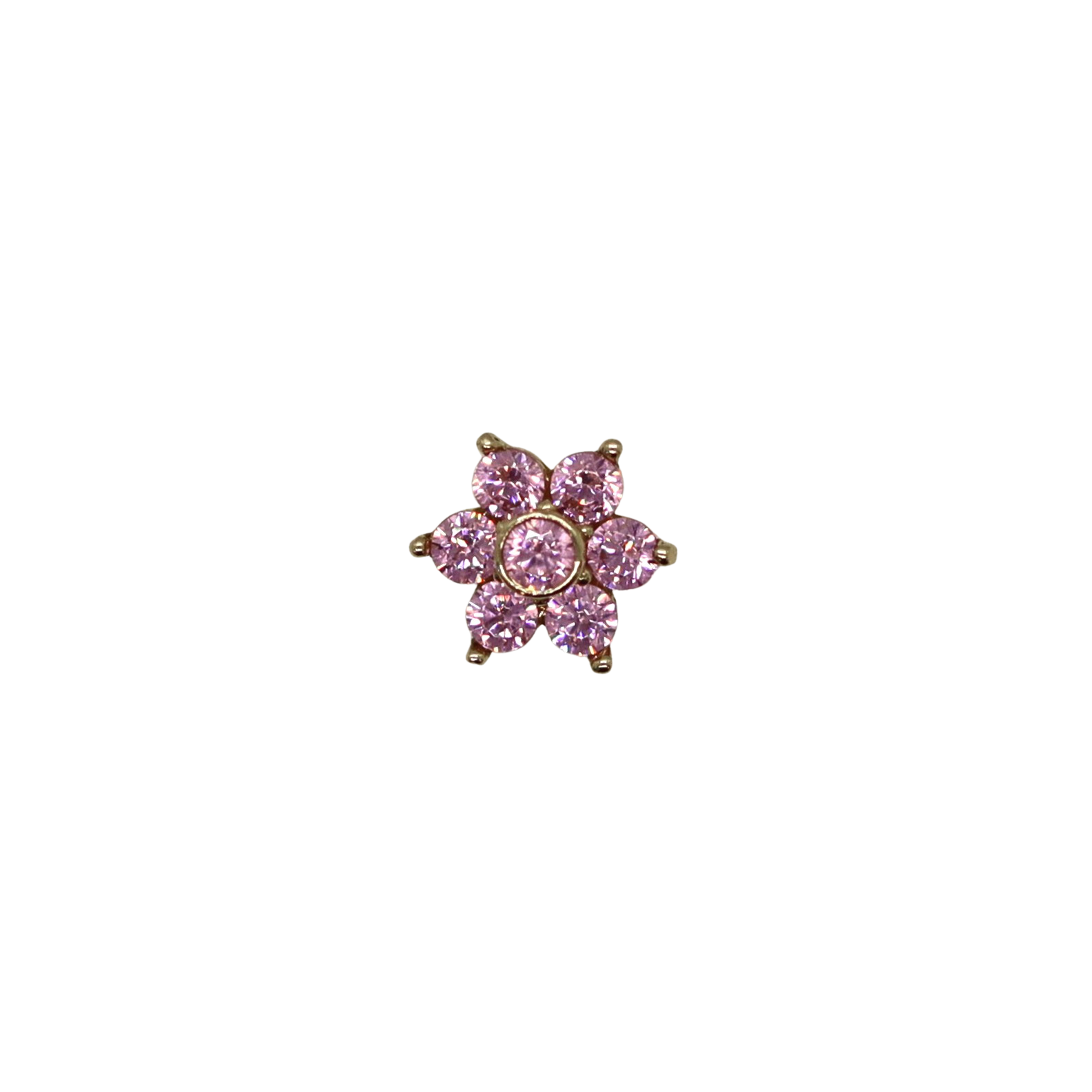 14k Flower Piercing