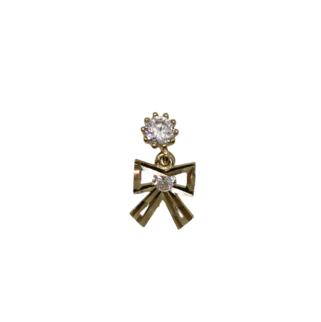 14k Bow Piercing