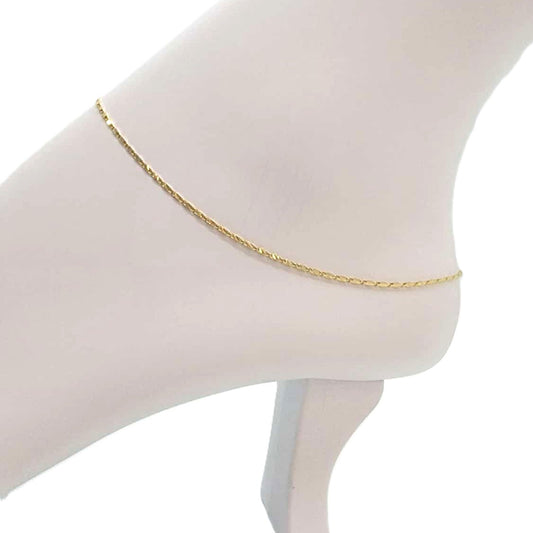 10K Anklet Semisolid