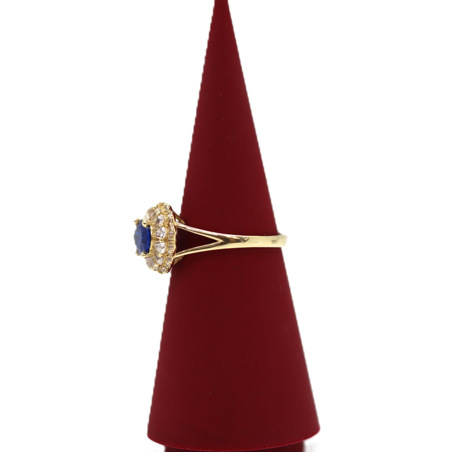 14k Blue ring