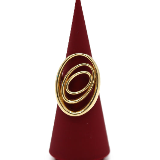 14k Circles Ring