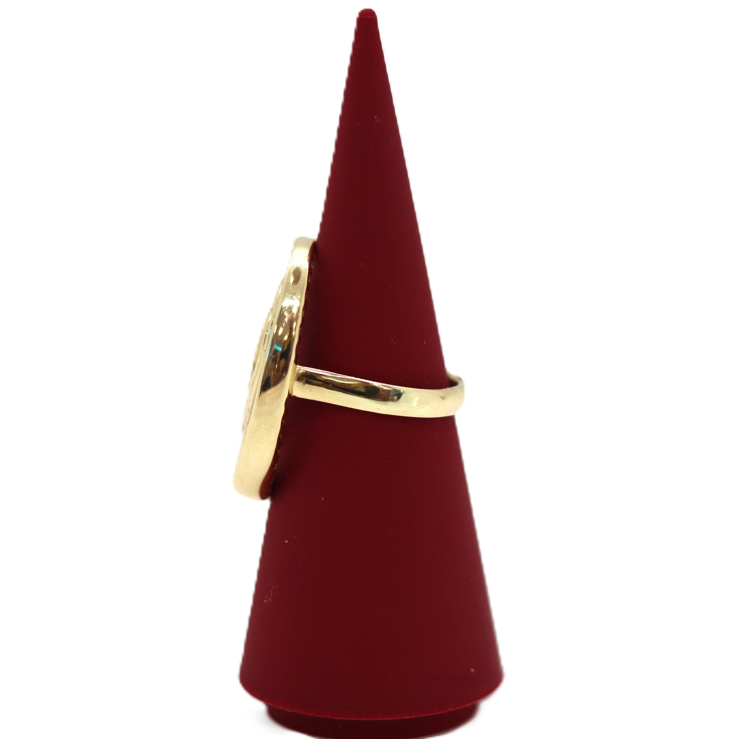 14k Circles Ring
