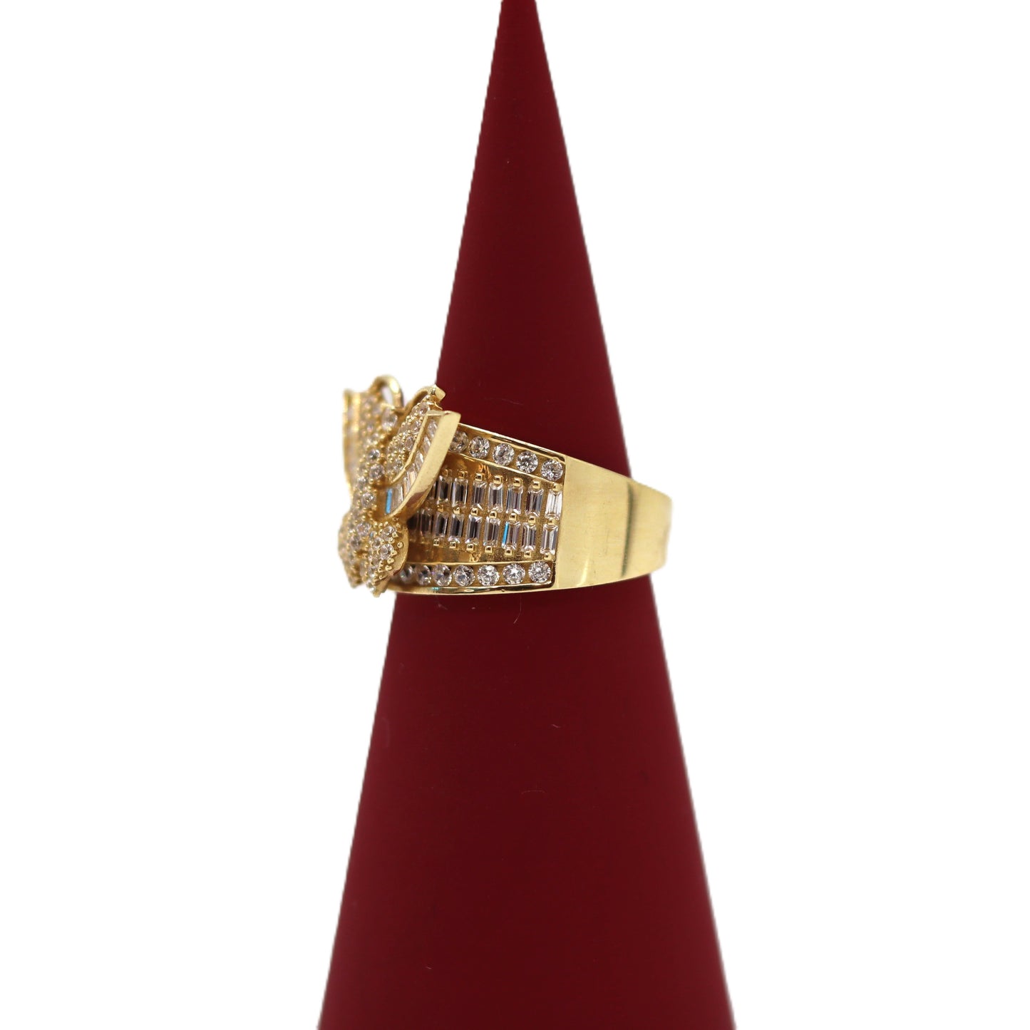 14k Butterfly Princess Ring