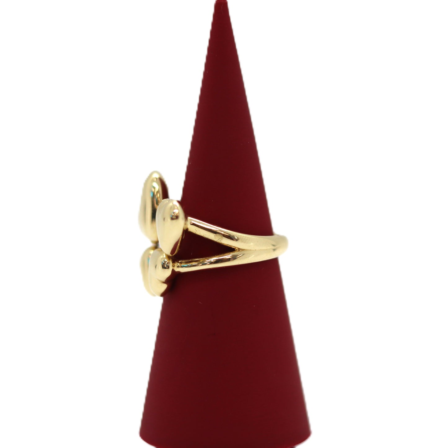 14k Four Hearts Ring