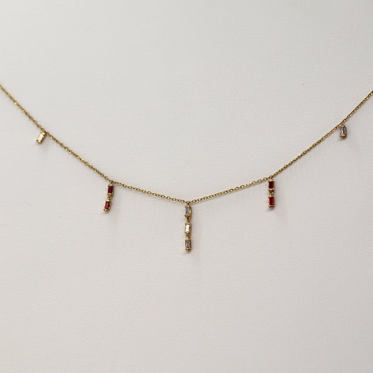 14k Ruby Chain