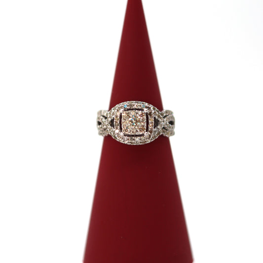 10k White Gold Engament Rings