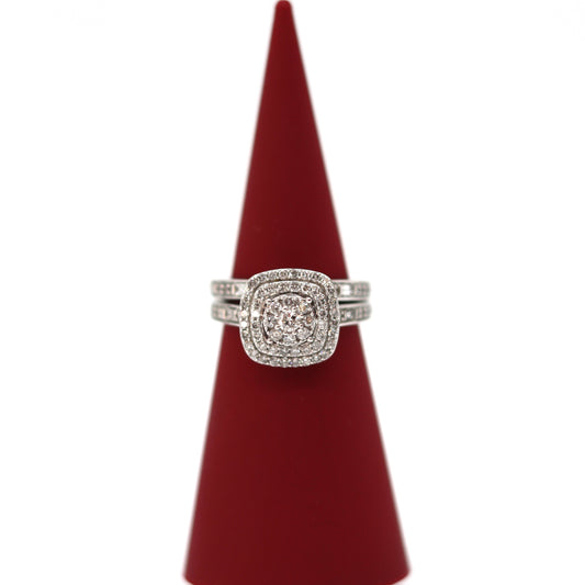 10K White Engagement Duo