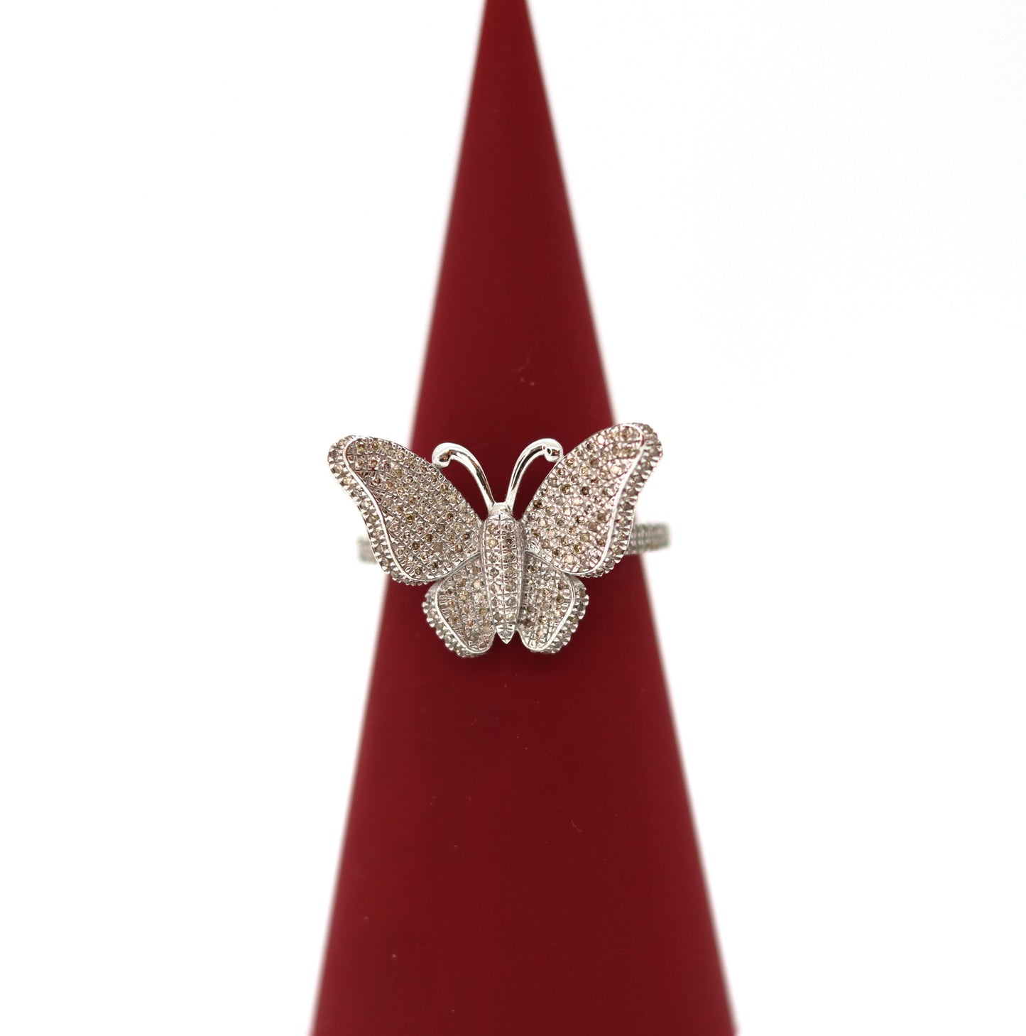 10k Butterfly Ring