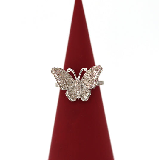 10k Butterfly Ring