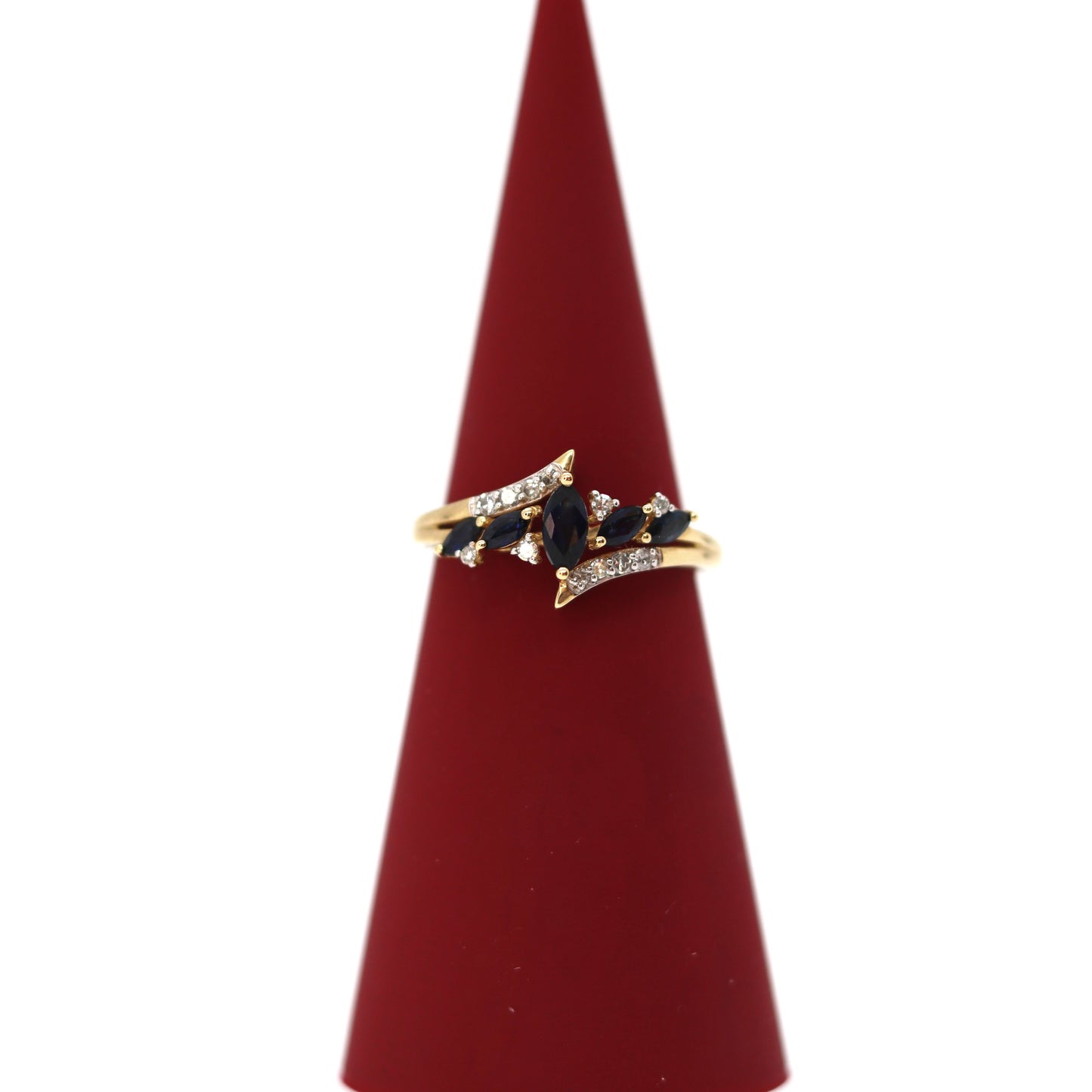10k Sapphires Ring