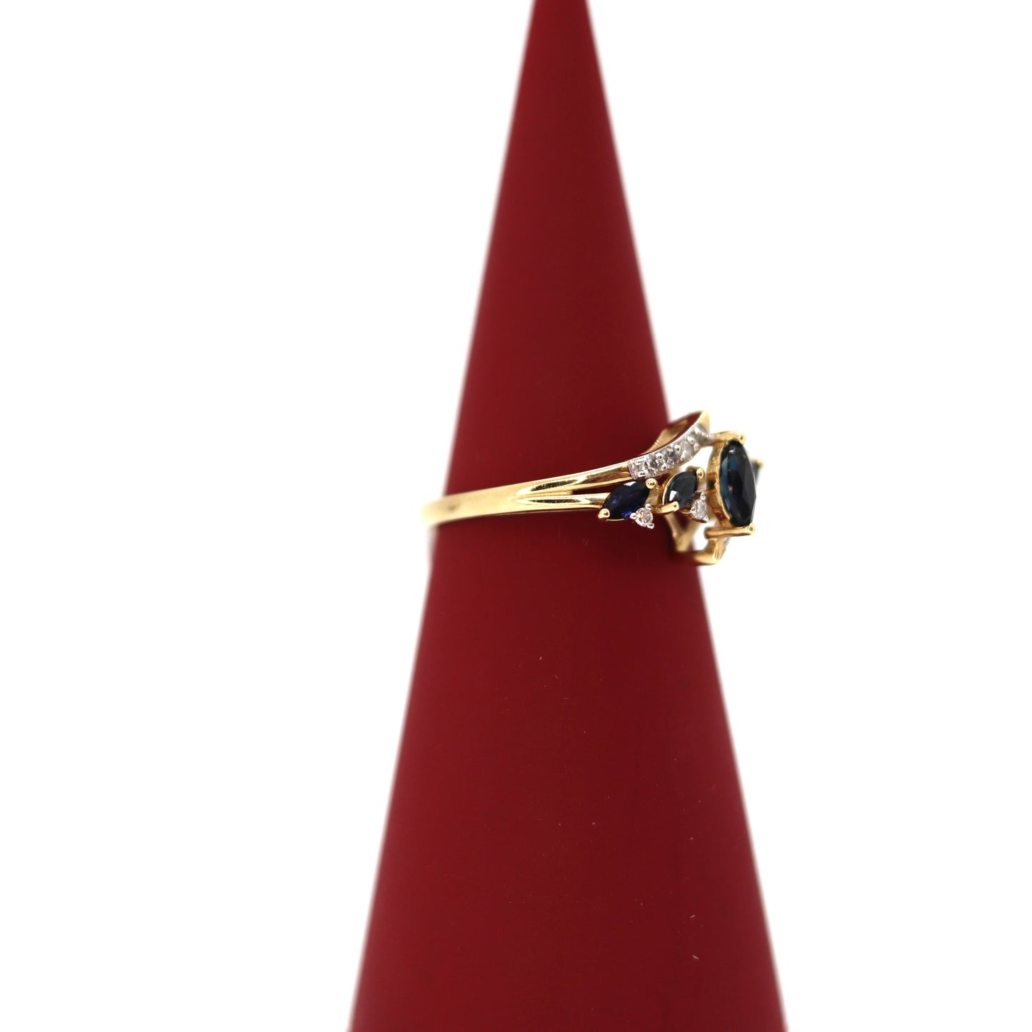 10k Sapphires Ring