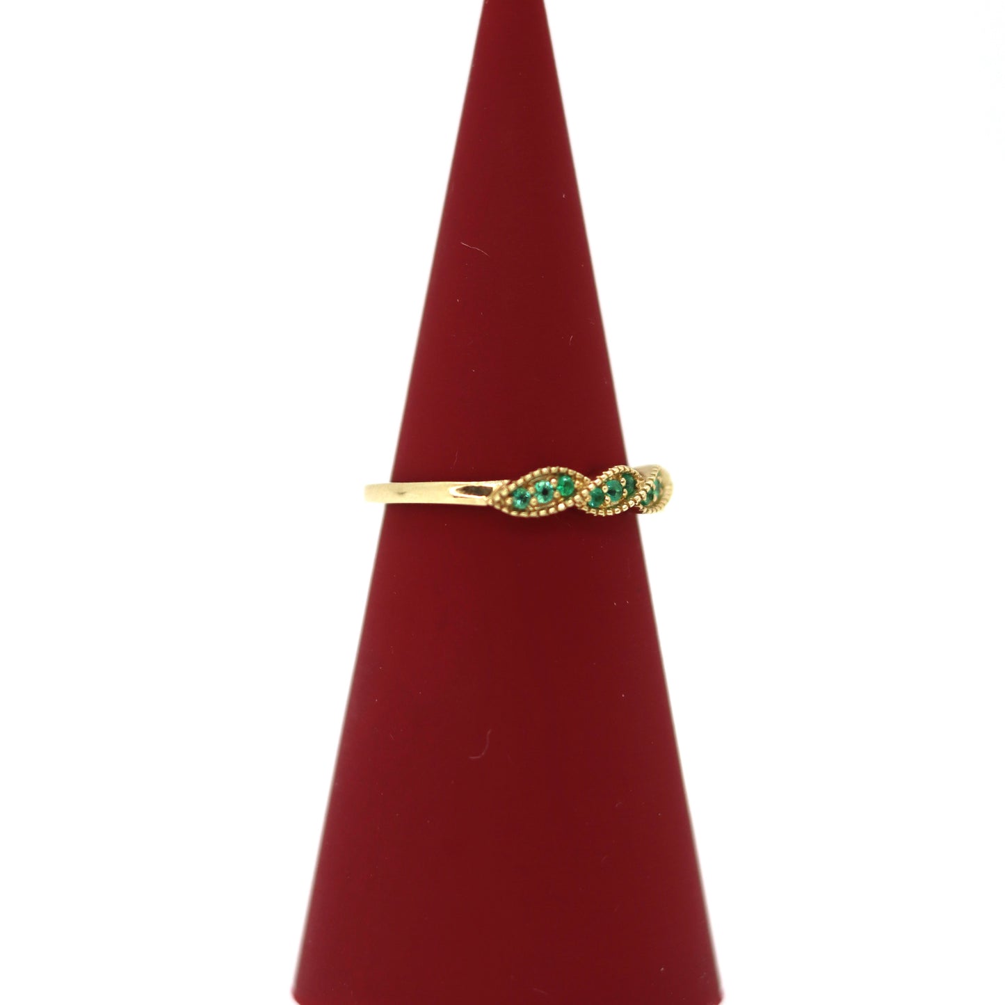 10k Emerald Band