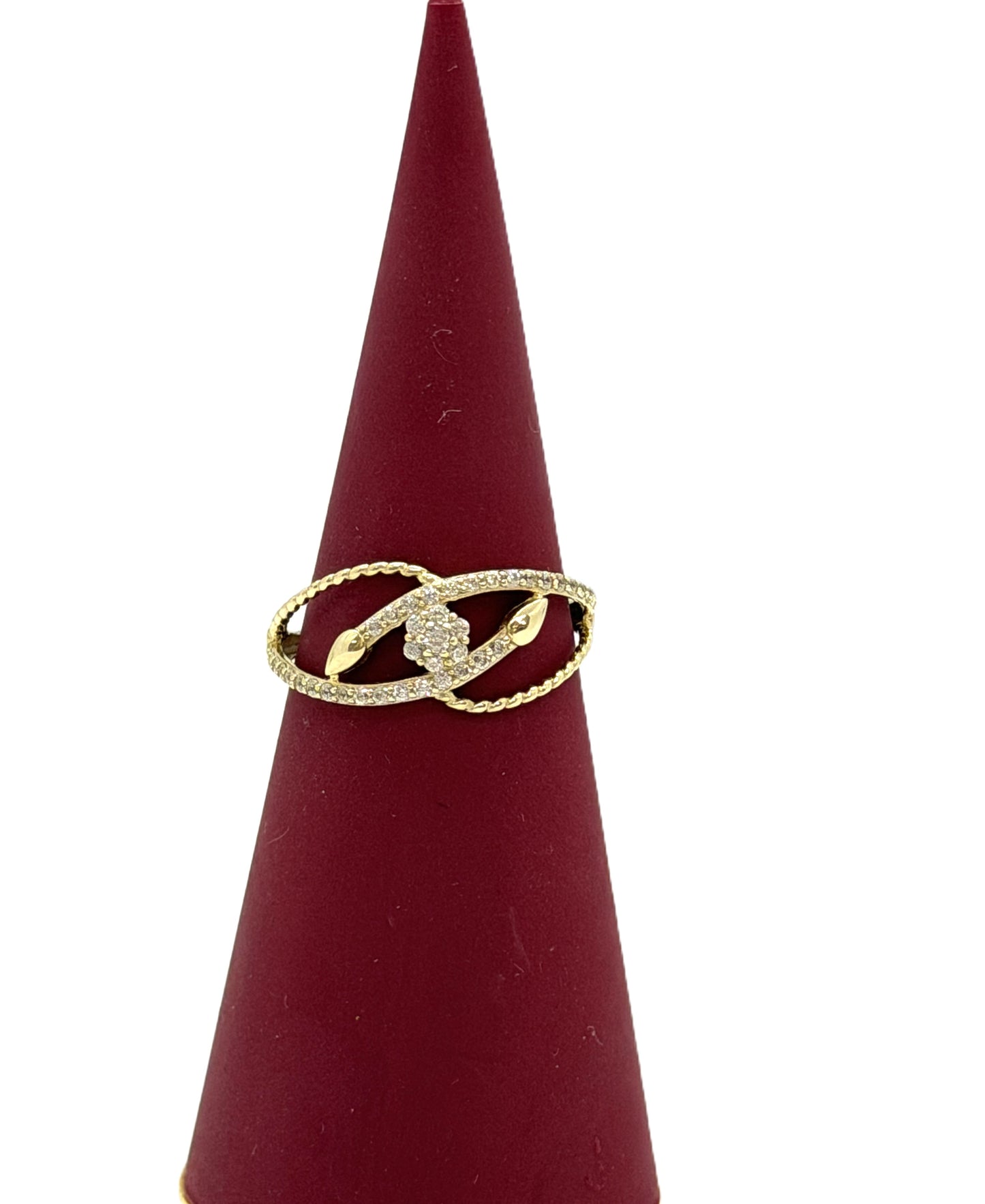 10k Flower Ring