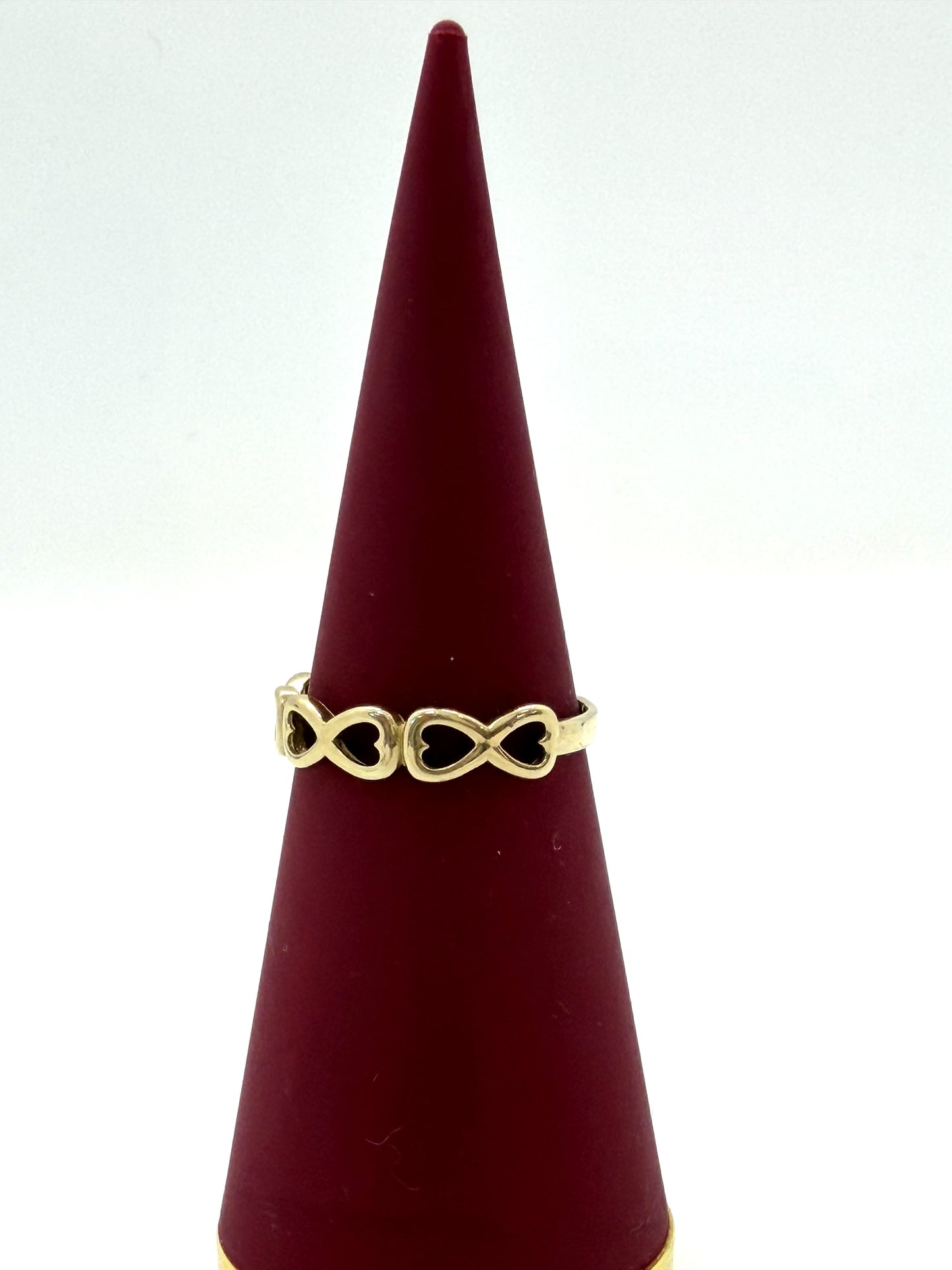 10k Infinity Ring