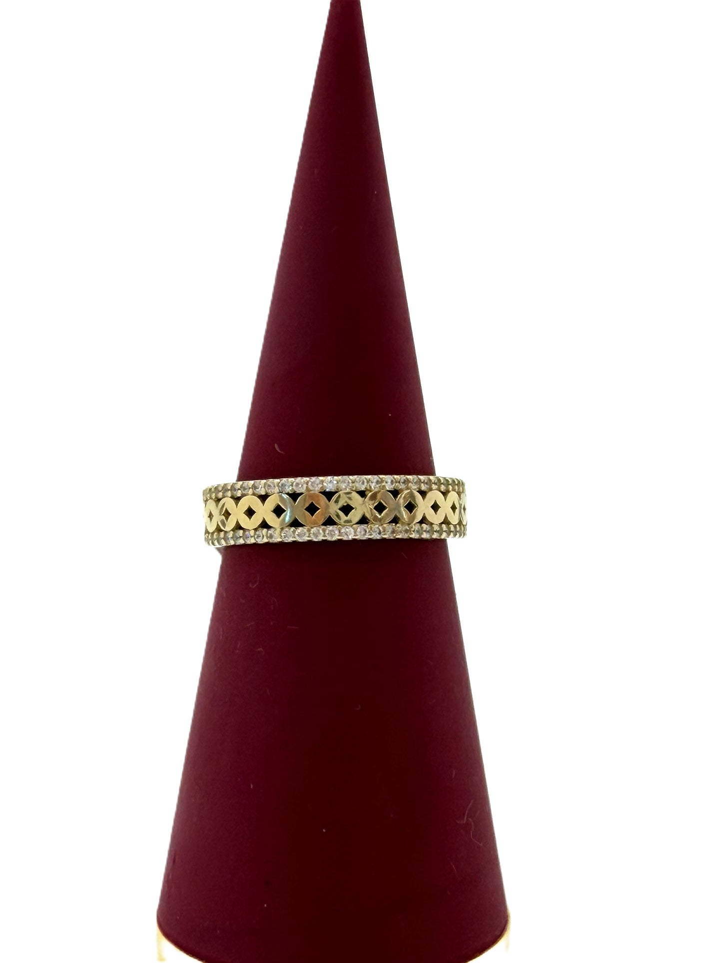 10k Infinity Ring