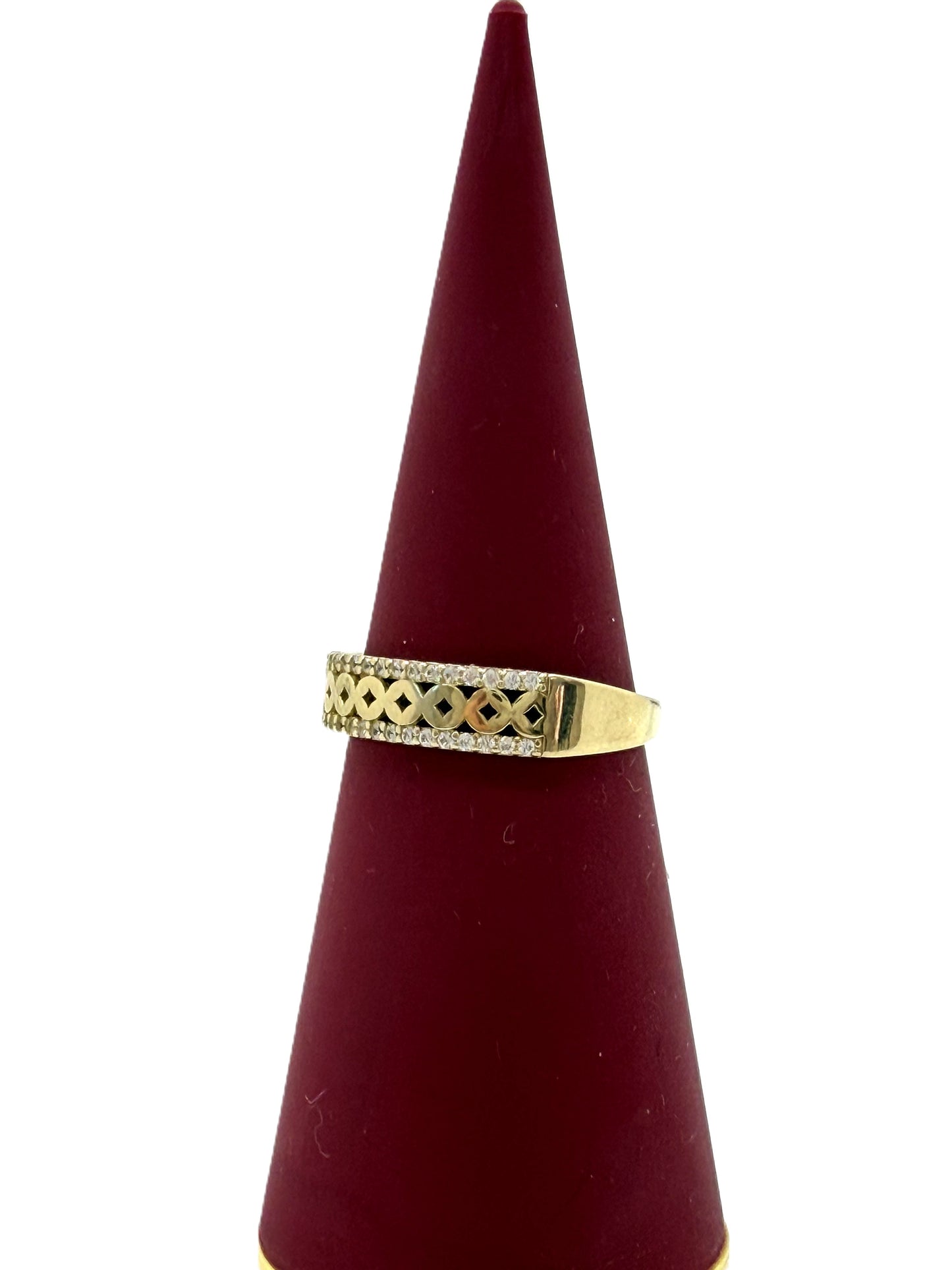 10k Infinity Ring