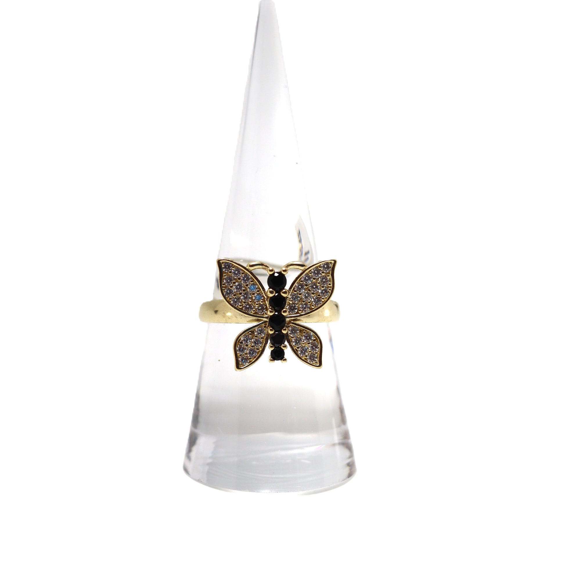 14k Butterfly ring