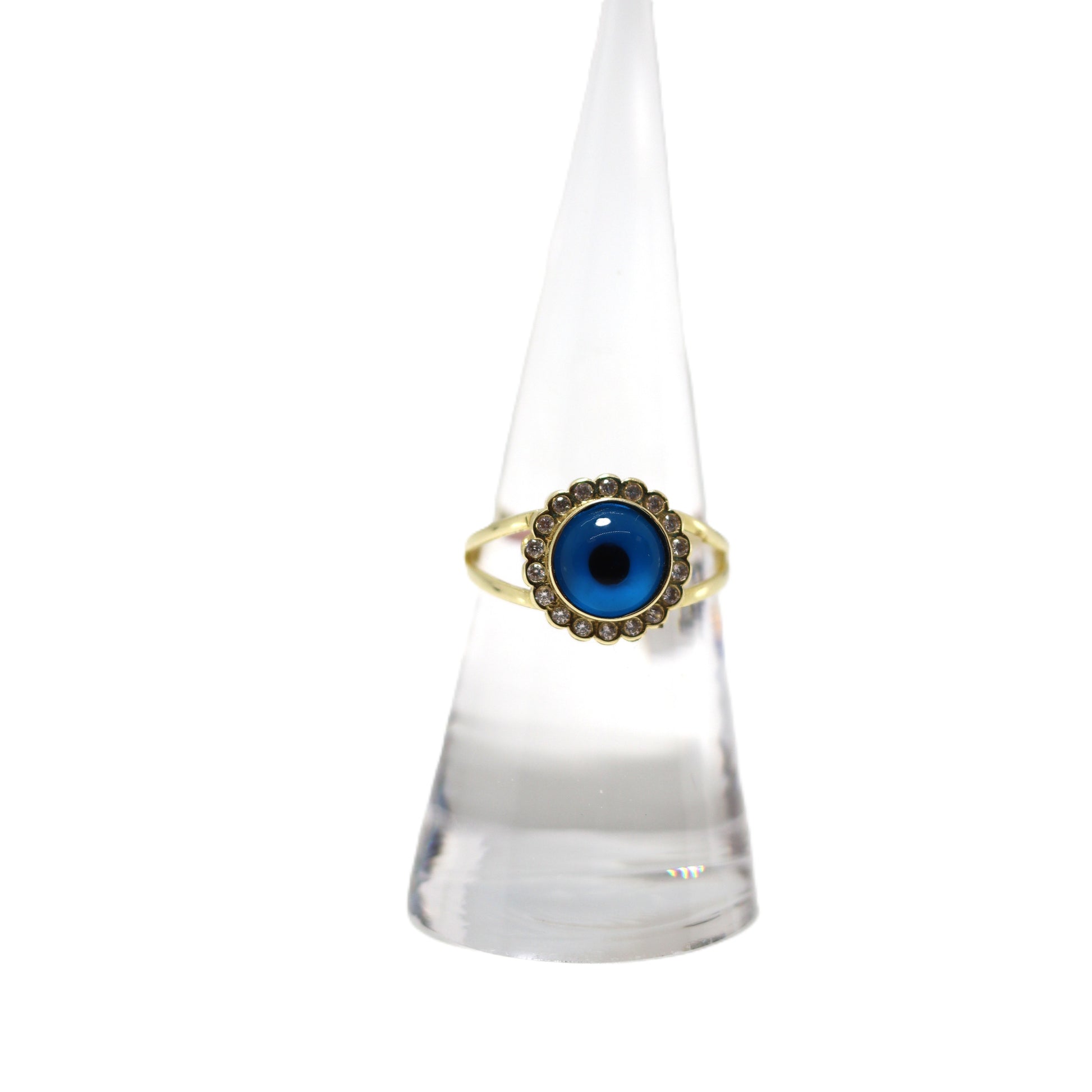14k Eye ring