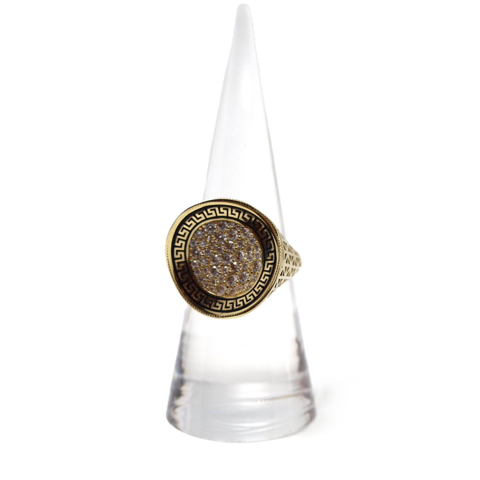14k Round Ring
