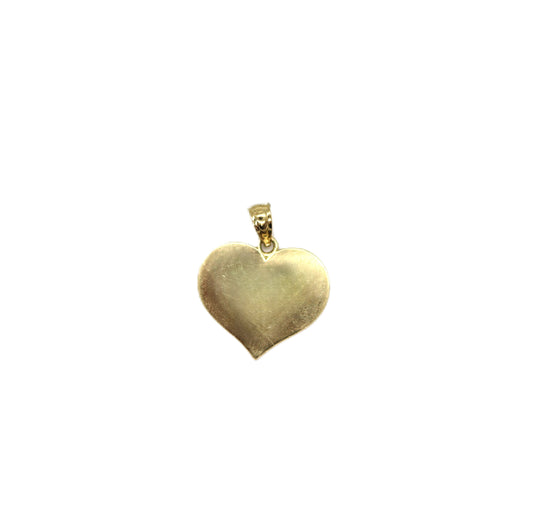 10k Heart Pendant