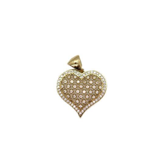 10k Heart Pendant