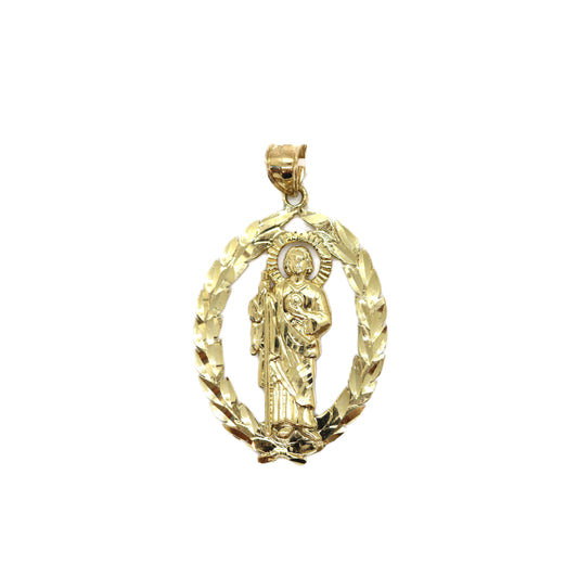 10k St Jude Pendant