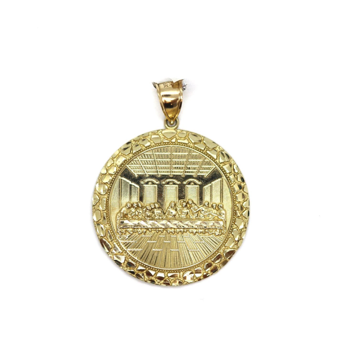 10k Last Supper Pendant