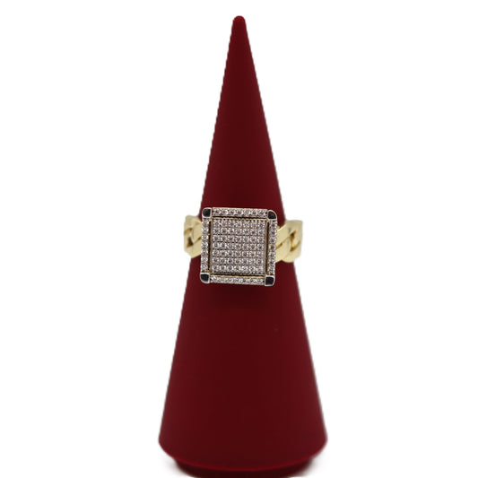 10k Chain Princess Ring