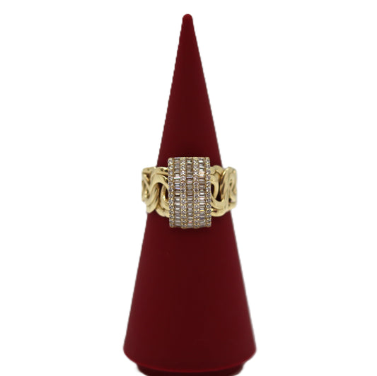 10k Princes Byzantine Ring