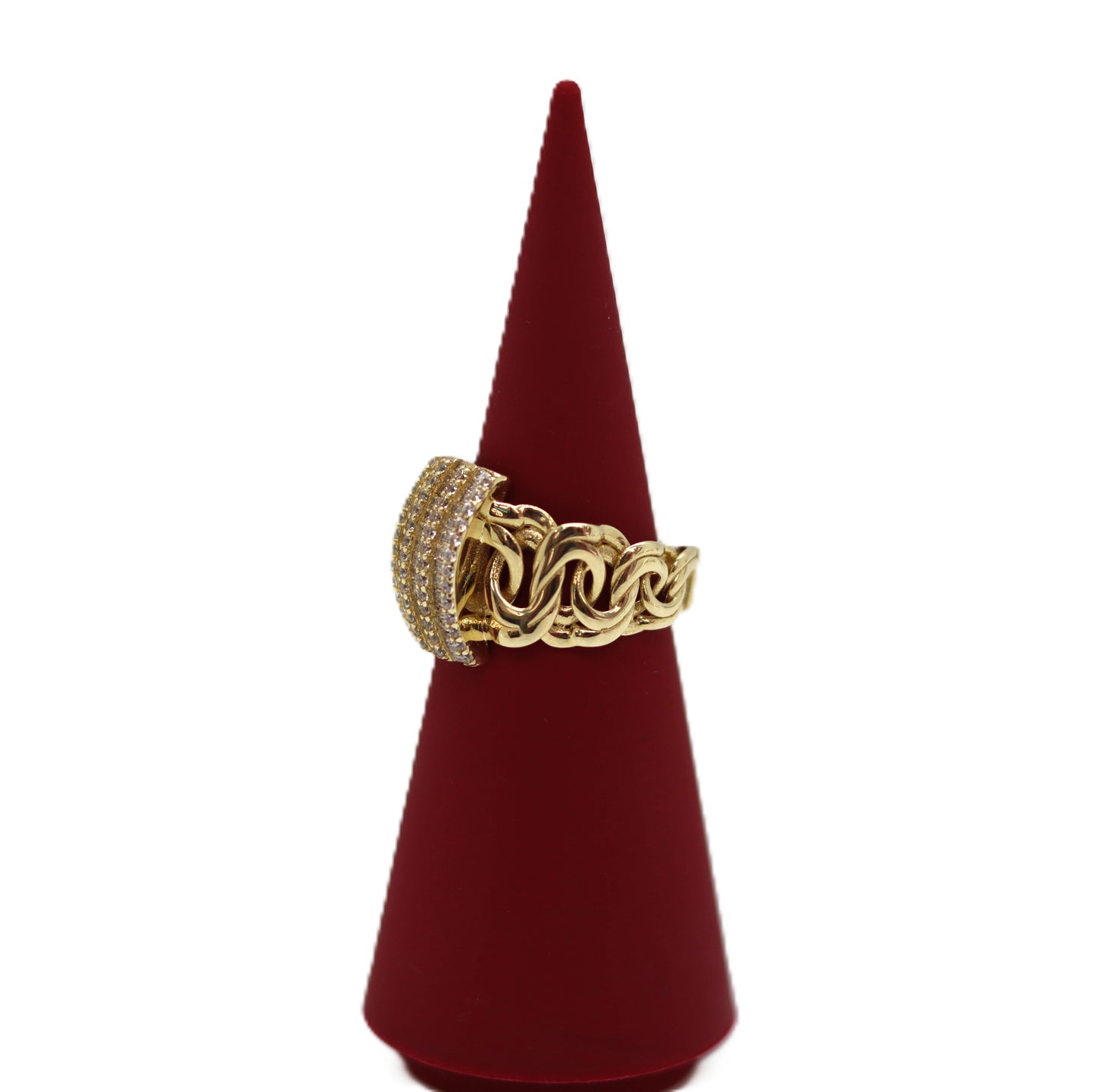 10k Princes Byzantine Ring