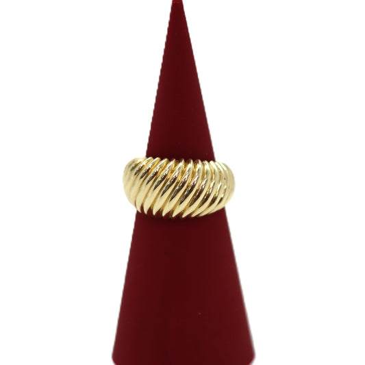 10k Dome Ring