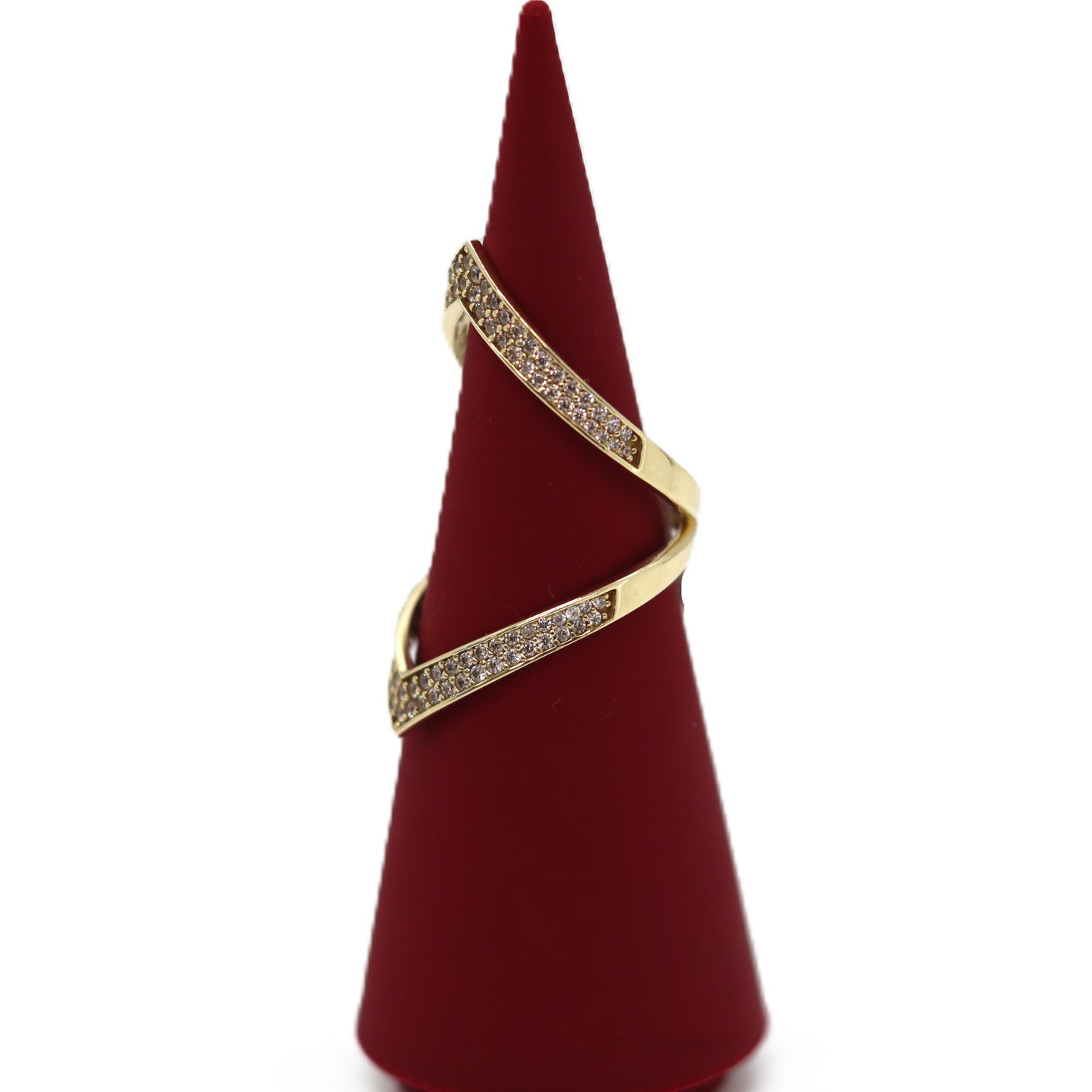 10k Double Ring- Size 7