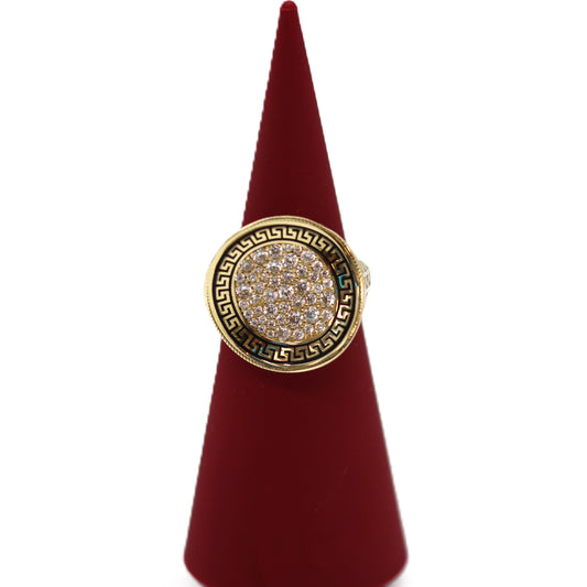 14k Round Ring