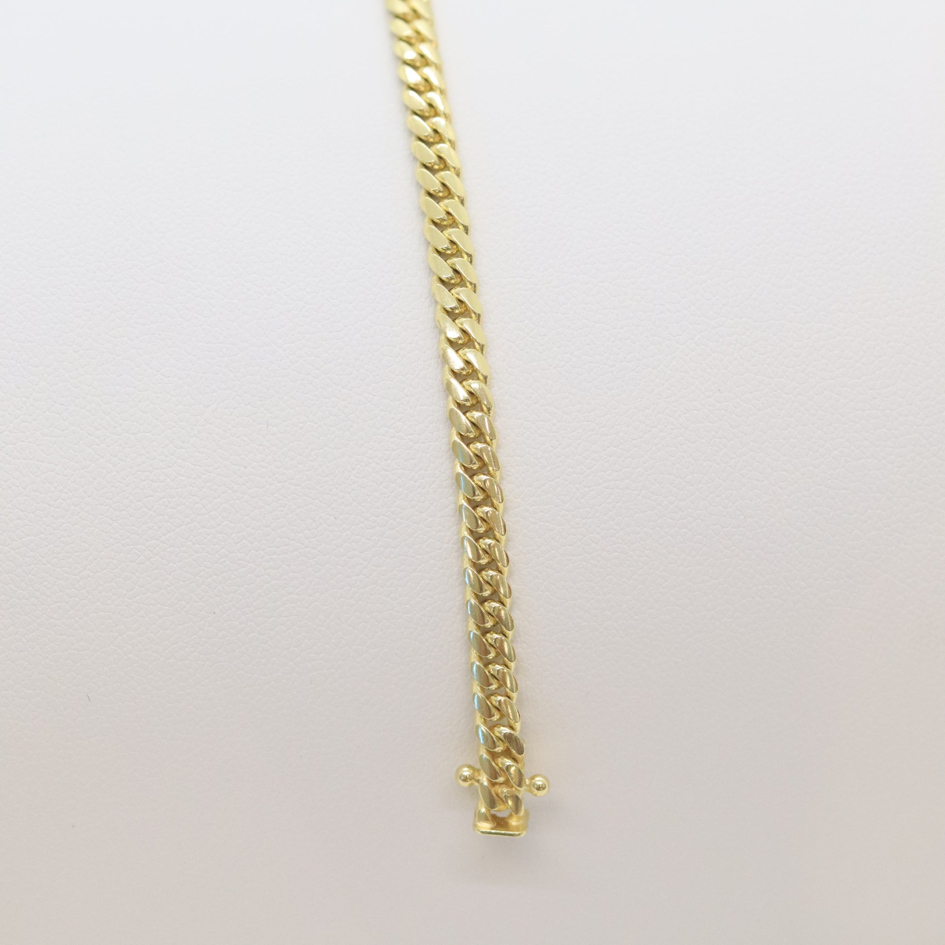 10K Solid Cuban Bracelet
