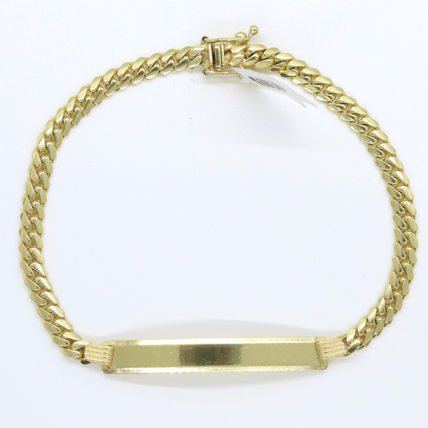 10k Cuban link braclet with plate