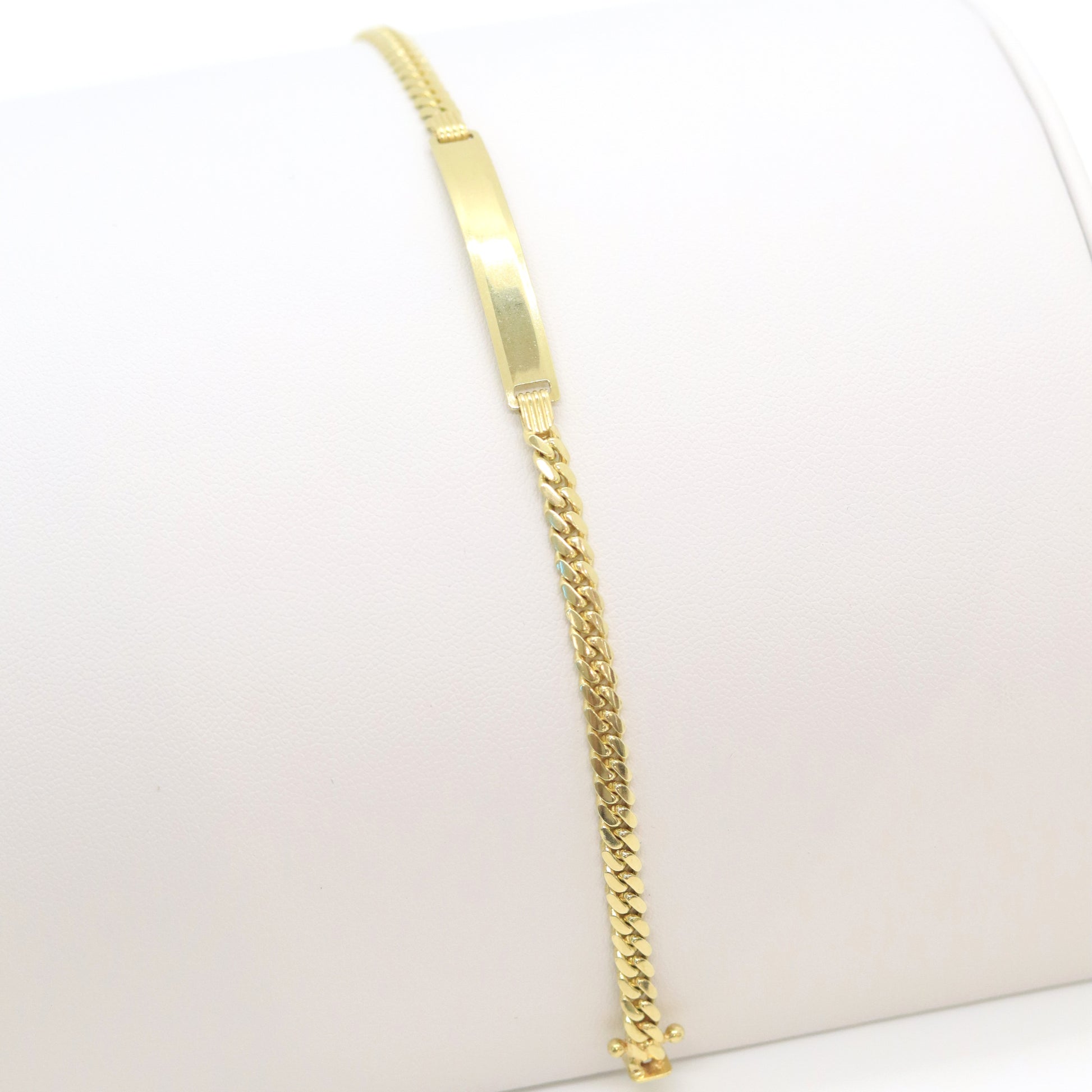 10k Cuban link braclet with plate