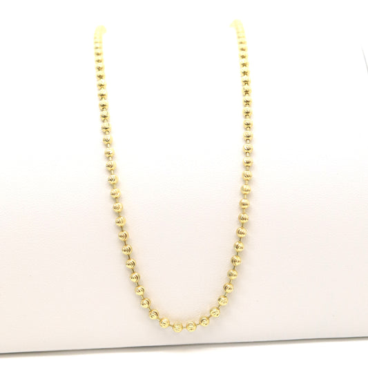 10K Moon Cut Chain
