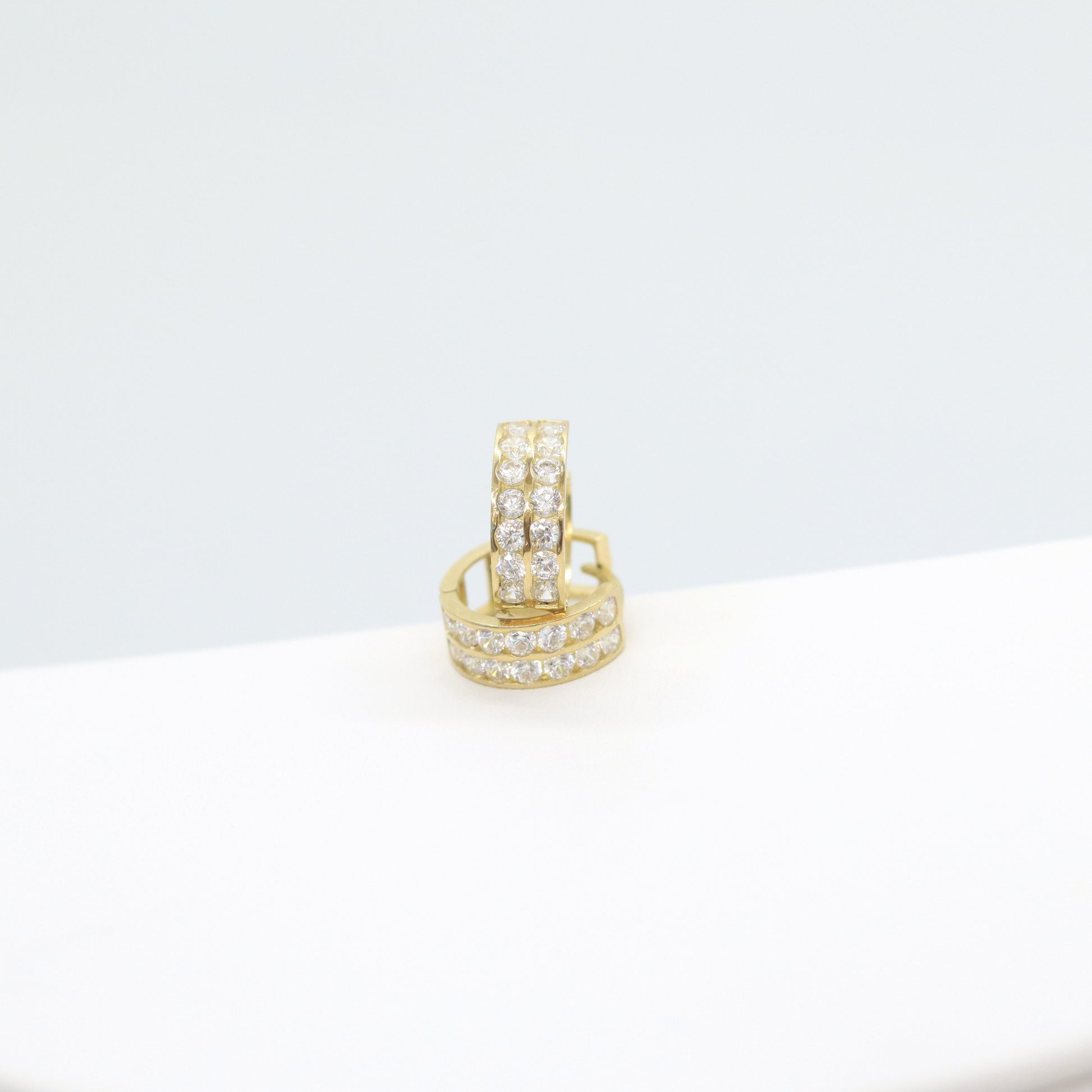 10k CZ Hoop
